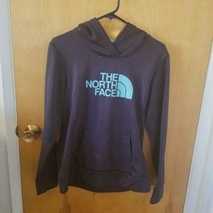The North Face hooded sweatshirt